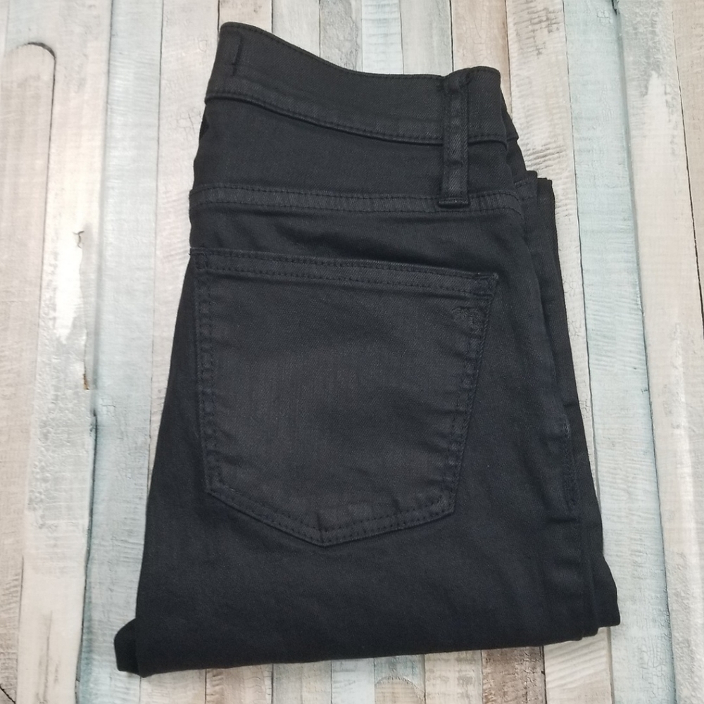 Madewell Black 9" High Rise Skinny Jeans